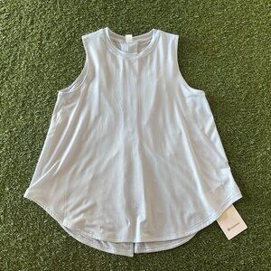 Lightweight Split-Back Training Tank Top - Starch Blue